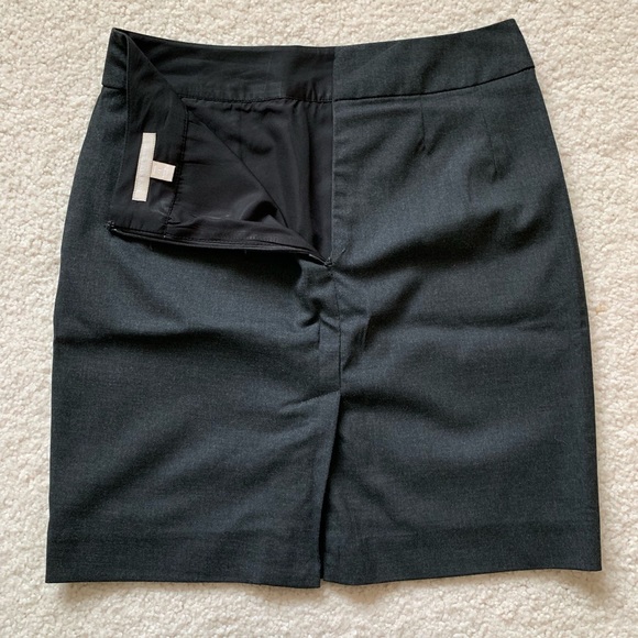 Banana republic charcoal grey skirt size 0 - Picture 5 of 7